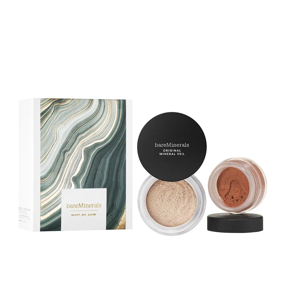BARE MINERALS-Conjunto de 2 peças ORIGINAL BRONZER + FIXATOR.-DrShampoo - Perfumaria e Cosmética