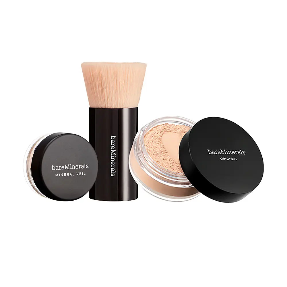 BARE MINERALS-ESTOJO DE BASE DE MAQUILHAGEM ORIGINAL Médio Bege 3 un.-DrShampoo - Perfumaria e Cosmética