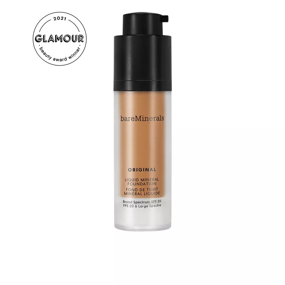 BARE MINERALS-FUNDATÇÃO LÍQUIDA ORIGINAL 24 NEUTRA ESCURA 30 ML-DrShampoo - Perfumaria e Cosmética