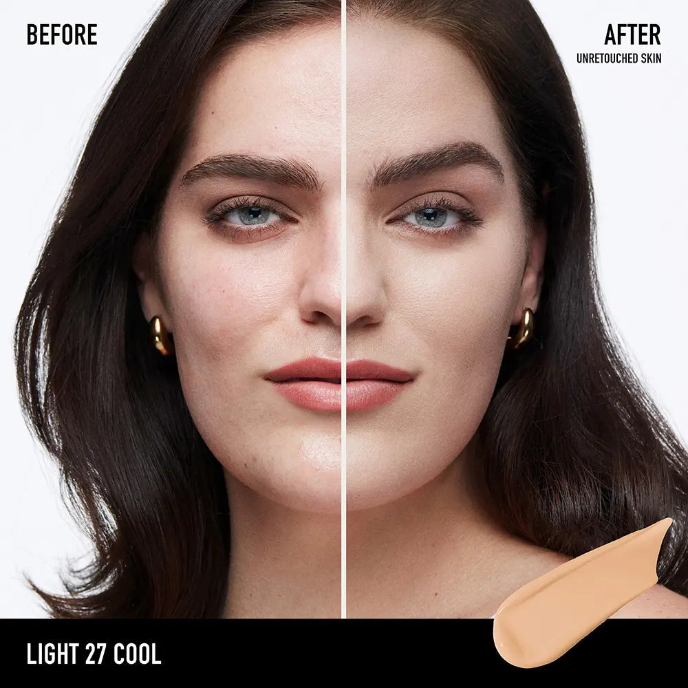 BARE MINERALS-Fundação líquida mate BAREPRO 24HORAS SPF20 Light 27 Cool 30 ml-DrShampoo - Perfumaria e Cosmética