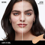 BARE MINERALS-Fundação líquida mate BAREPRO 24HORAS SPF20 Light 27 Cool 30 ml-DrShampoo - Perfumaria e Cosmética