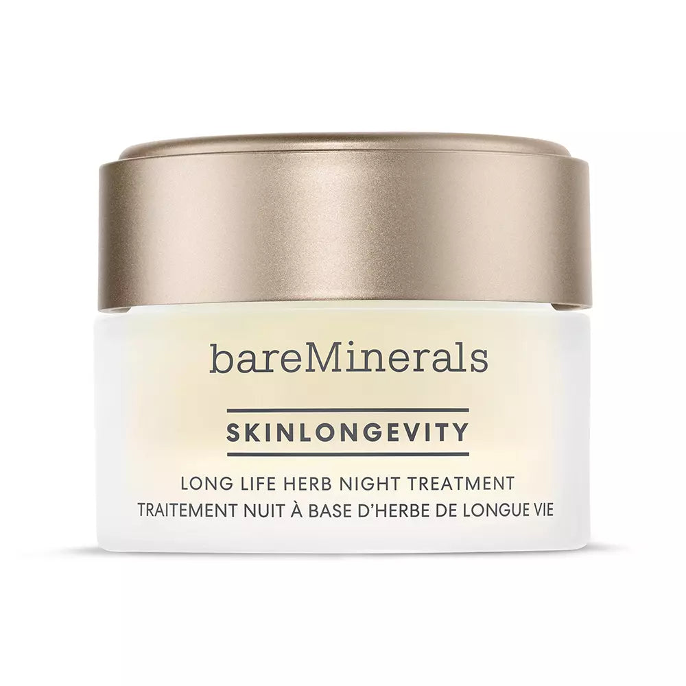 BARE MINERALS-Tratamento Noturno de Erva de Longa Vida SKINLONGEVITY 50 ml-DrShampoo - Perfumaria e Cosmética