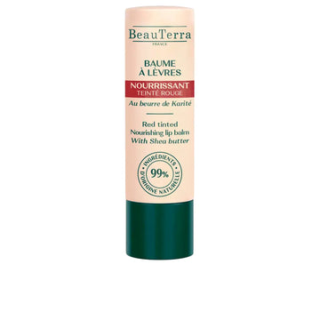 BEAUTERRA-Bálsamo Labial com cor Vermelha 4 g.-DrShampoo - Perfumaria e Cosmética Image principale du produit