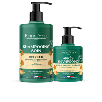 BEAUTERRA-EXTRA-DOUX SHAMPOO FORTIFICANTE 750 ML + CONDICIONADOR 500 ML PACK 2 pcs.-DrShampoo - Perfumaria e Cosmética Image principale du produit