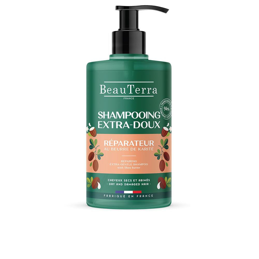 BEAUTERRA-EXTRA-DOUX repairing shampoo 750 ml-DrShampoo - Perfumaria e Cosmética