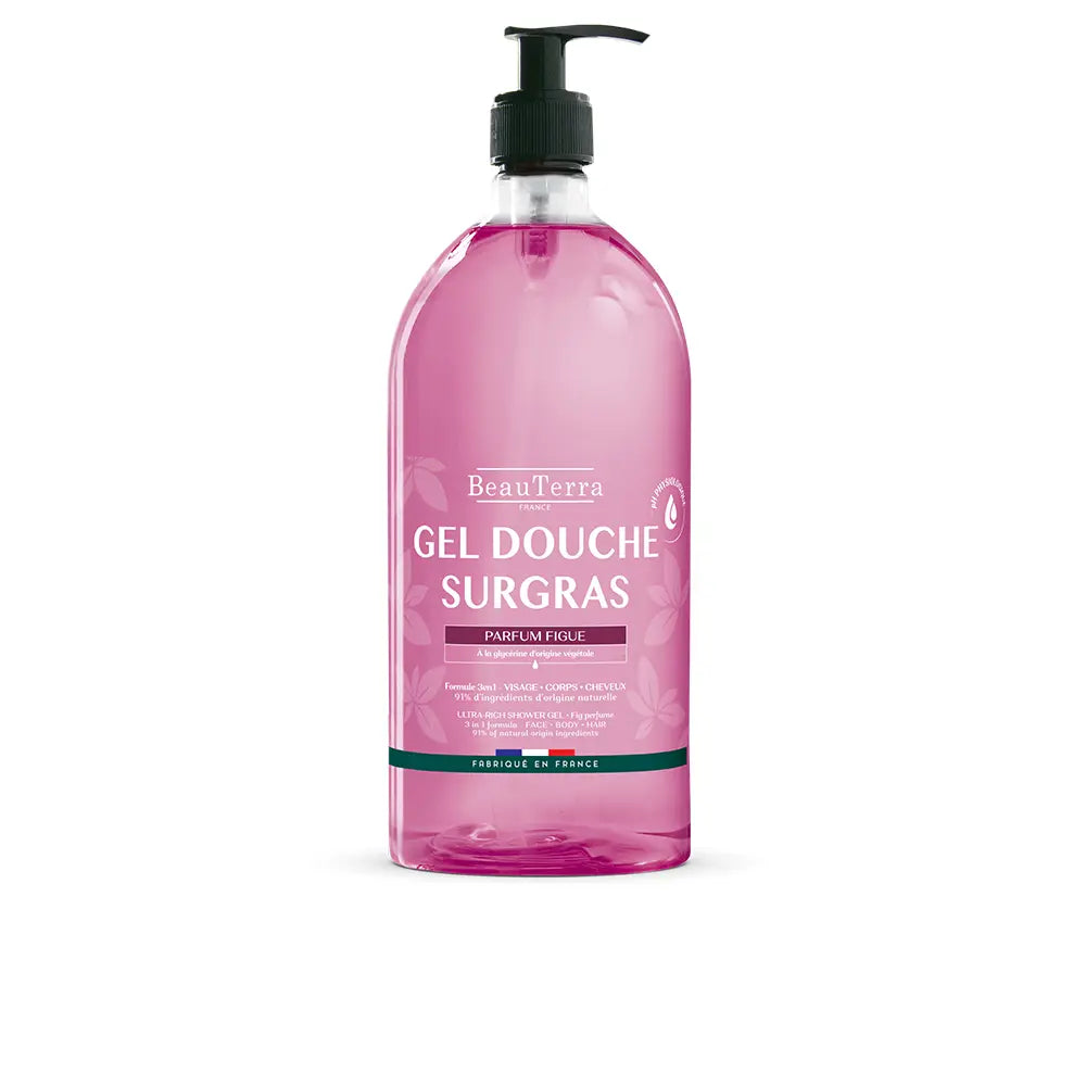 BEAUTERRA-Gel de banho FIG 1000 ml.-DrShampoo - Perfumaria e Cosmética