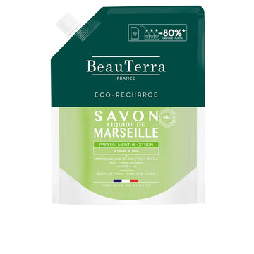 BEAUTERRA-Recarga de sabonete de menta limão MARSEILLE 900 ml-DrShampoo - Perfumaria e Cosmética Image principale du produit