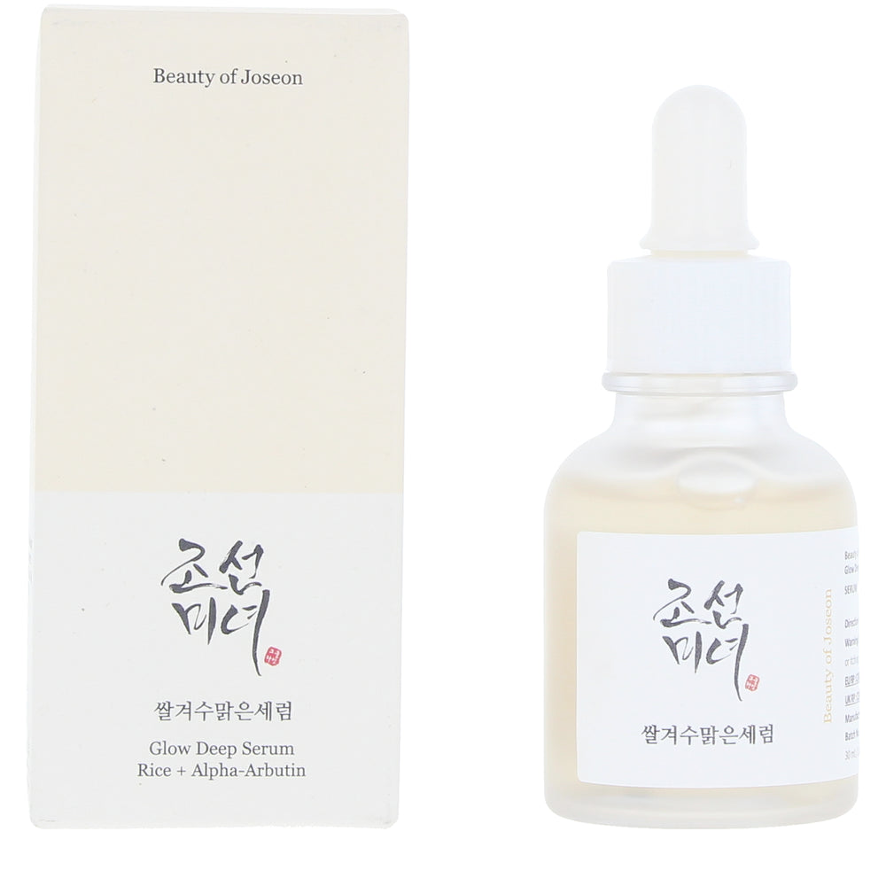 BEAUTY OF JOSEON-GLOW DEEP SERUM tez radiante e uniforme arroz + Alpha Arbutin 30 ml-DrShampoo - Perfumaria e Cosmética