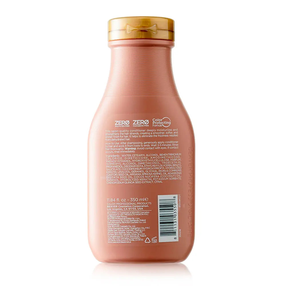 BEAVER-Condicionador alisante QUERATINA BRASILEIRA 350 ml-DrShampoo - Perfumaria e Cosmética