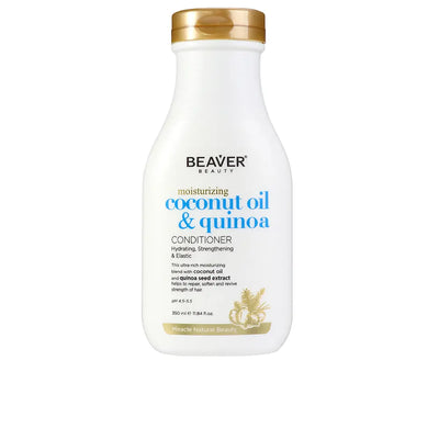 BEAVER-Condicionador hidratante ÓLEO DE COCO E QUINOA 350 ml-DrShampoo - Perfumaria e Cosmética