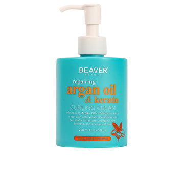 BEAVER-Creme para cachos com ÓLEO DE ARGAN E QUERATINA 250 ml-DrShampoo - Perfumaria e Cosmética Imagem principal do produto