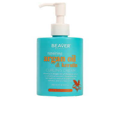 BEAVER-Creme para cachos com ÓLEO DE ARGAN E QUERATINA 250 ml-DrShampoo - Perfumaria e Cosmética