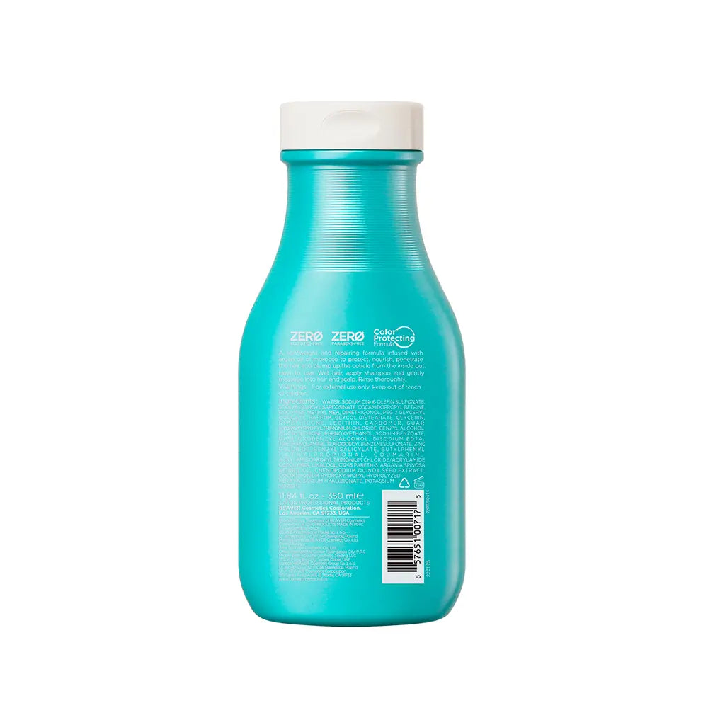 BEAVER-Shampoo reparador ÓLEO DE ARGAN E QUERATINA 350 ml-DrShampoo - Perfumaria e Cosmética
