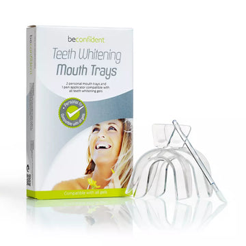 BECONFIDENT-Bandejas bucais para clareamento dos dentes-DrShampoo - Perfumaria e Cosmética Imagem principal do produto