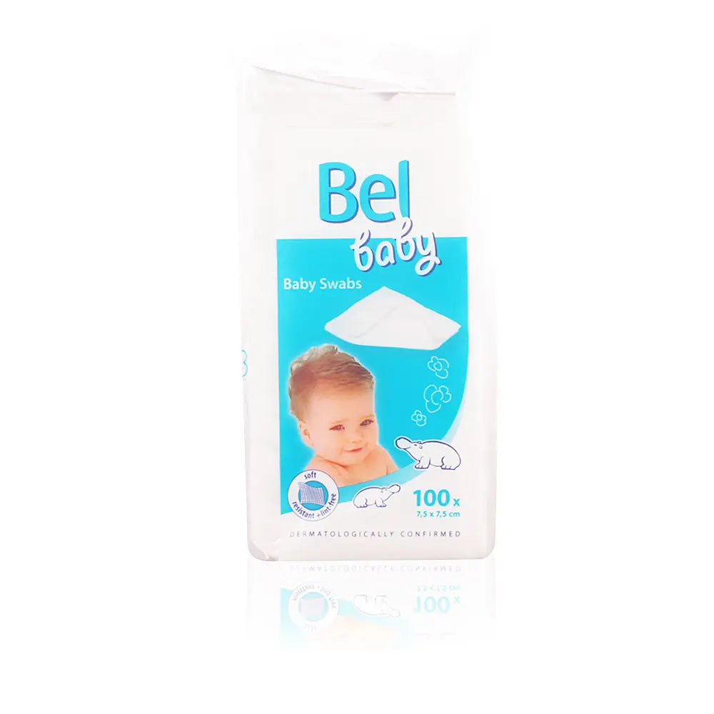 BEL-BEL BABY compressas de gaze não tecida 100 pz-DrShampoo - Perfumaria e Cosmética