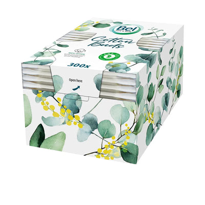BEL-BEL PREMIUM cotonetes 100% sem plástico 300 pcs.-DrShampoo - Perfumaria e Cosmética