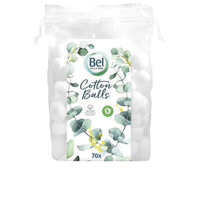 BEL-Bolas de algodão BEL PREMIUM 70 unidades-DrShampoo - Perfumaria e Cosmética