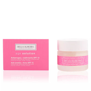 BELLA AURORA-AGE SOLUTION antirrugas e reafirmante SPF15 50 ml-DrShampoo - Perfumaria e Cosmética Imagem principal do produto