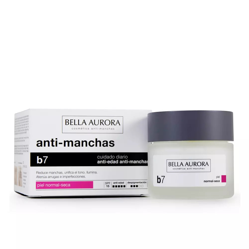BELLA AURORA-B7 mancha regeneradora clareadora SPF15 50 ml-DrShampoo - Perfumaria e Cosmética