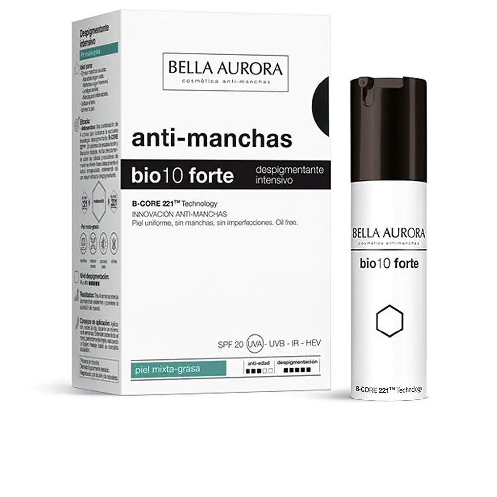 BELLA AURORA-BIO10 FORTE despigmentante intensivo pele mista 30 ml.-DrShampoo - Perfumaria e Cosmética