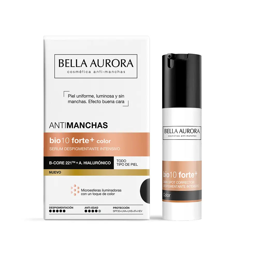 BELLA AURORA-BIO10 FORTE+ sérum colorido despigmentante intensivo SPF30 30 ml-DrShampoo - Perfumaria e Cosmética