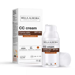 BELLA AURORA-CC CREAM cobertura extra SPF50+ 30 ml-DrShampoo - Perfumaria e Cosmética