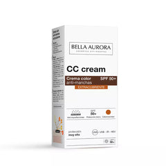BELLA AURORA-CC CREAM cobertura extra SPF50+ 30 ml-DrShampoo - Perfumaria e Cosmética