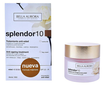 BELLA AURORA-SPLENDOR 10 Tratamento Antienvelhecimento SPF20 50 ml-DrShampoo - Perfumaria e Cosmética Imagen principal del producto