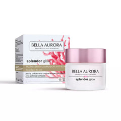 BELLA AURORA-SPLENDOR GLOW tratamento antienvelhecimento iluminador dia 50 ml-DrShampoo - Perfumaria e Cosmética