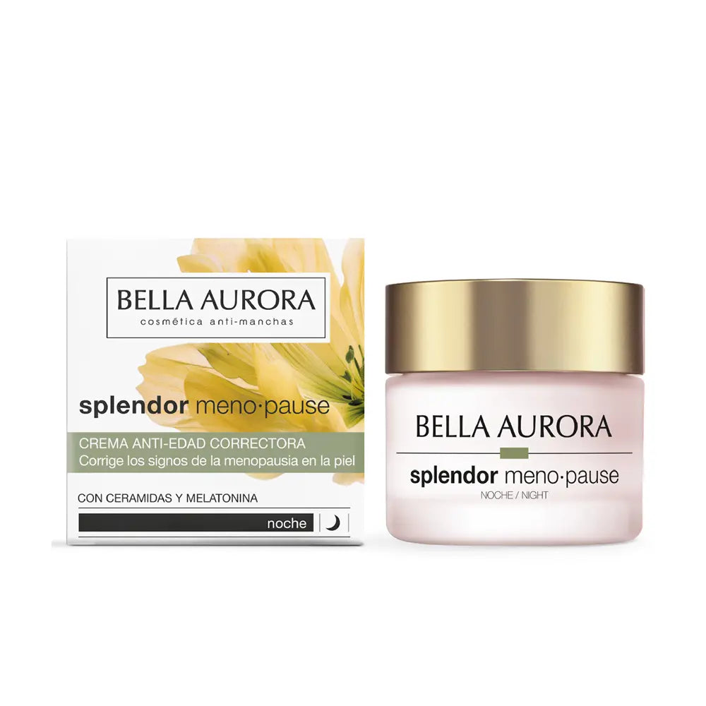BELLA AURORA-SPLENDOR menopausa noite 50 ml-DrShampoo - Perfumaria e Cosmética