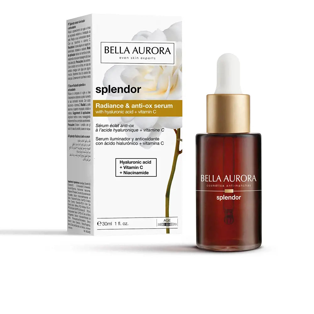 BELLA AURORA-SPLENDOR sérum iluminador e antioxidante 30 ml-DrShampoo - Perfumaria e Cosmética