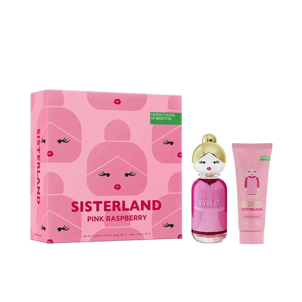BENETTON-Capa SISTERLAND PINK RASPBERRY 2 unidades.-DrShampoo - Perfumaria e Cosmética