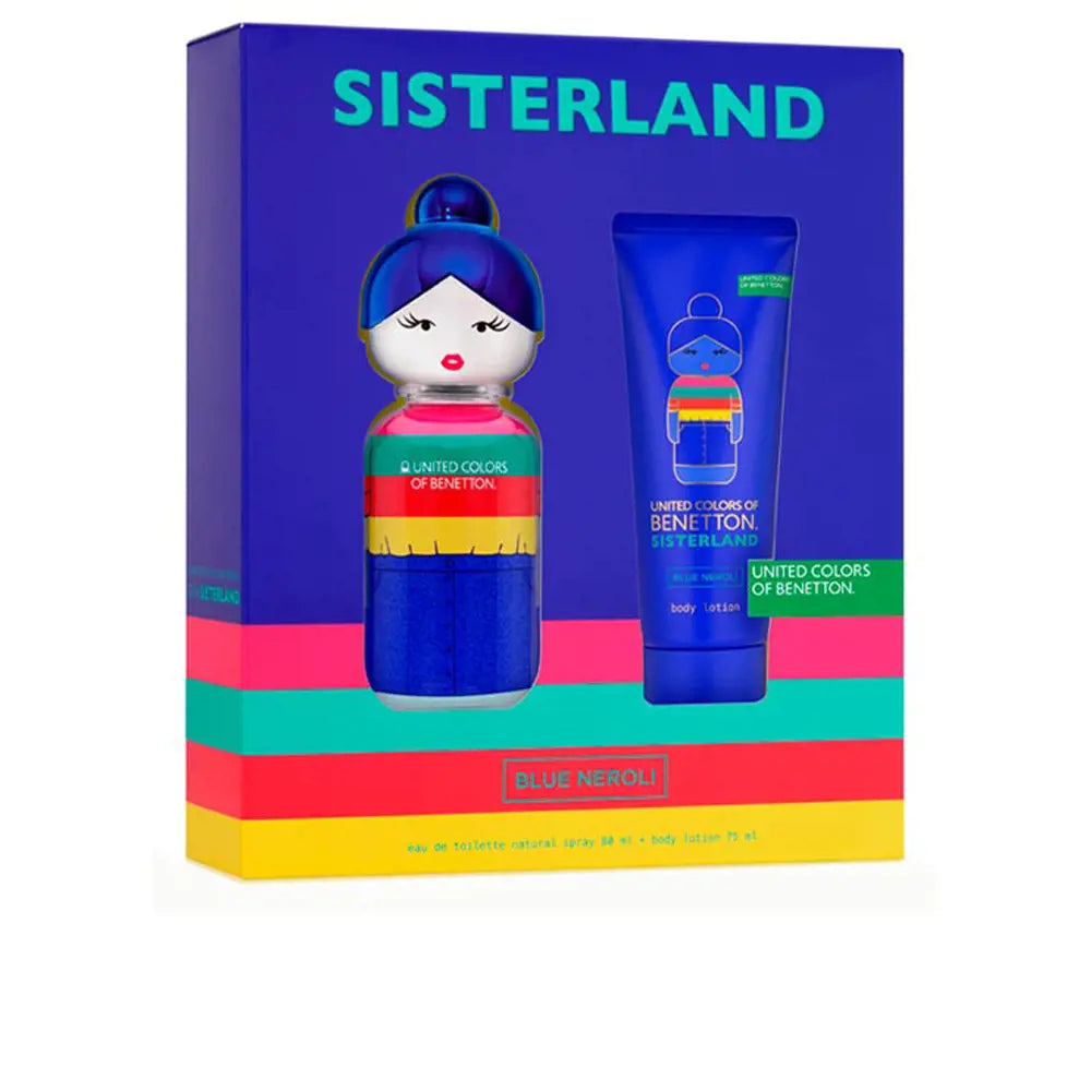 BENETTON-SISTERLAND BLUE NEROLI LOTE 2 unidades-DrShampoo - Perfumaria e Cosmética