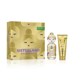 BENETTON-SISTERLAND GOLDEN VANILLA embalagem com 2 unidades.-DrShampoo - Perfumaria e Cosmética