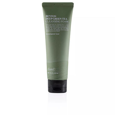 BENTON-DEEP GREEN TEA espuma de limpeza 120 gr-DrShampoo - Perfumaria e Cosmética