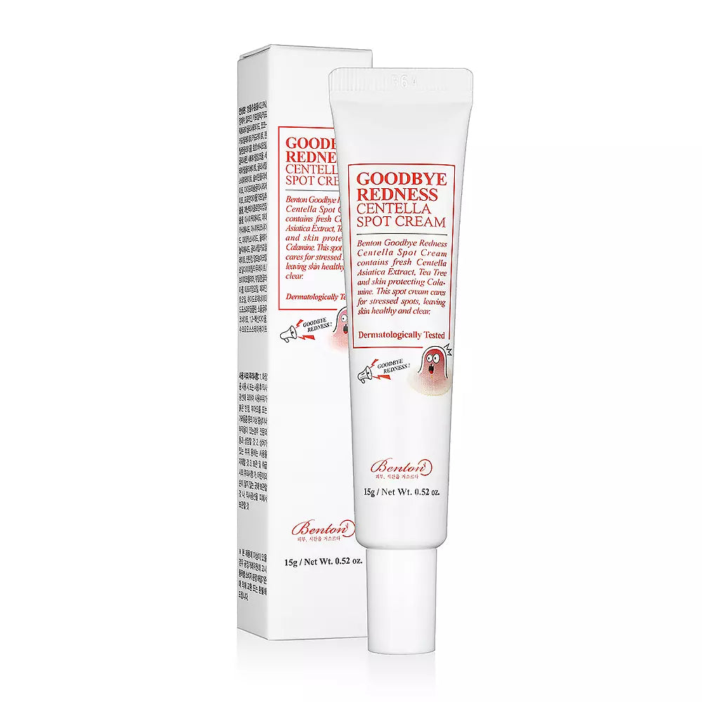BENTON-GOODBYE REDNESS CENTELLA creme de manchas 15 gr-DrShampoo - Perfumaria e Cosmética