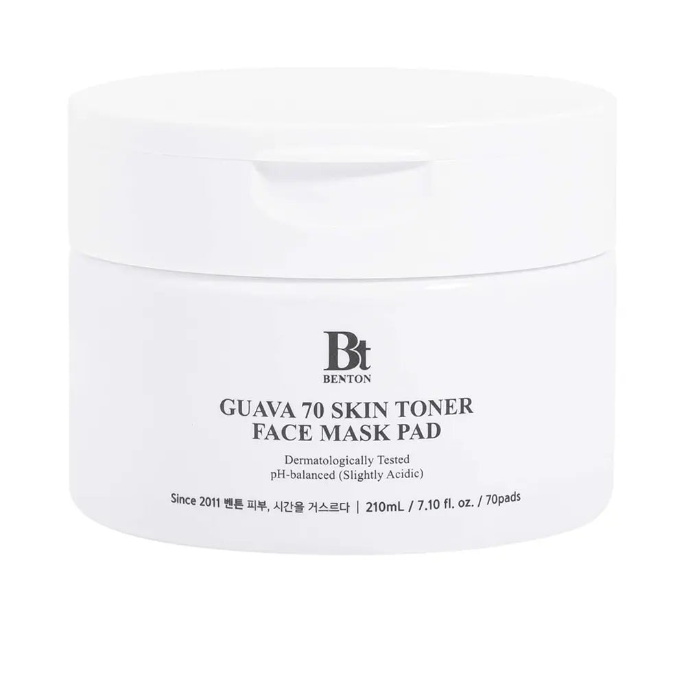 BENTON-GUAVA 70 SKIN TONER máscara facial pad 70 u-DrShampoo - Perfumaria e Cosmética