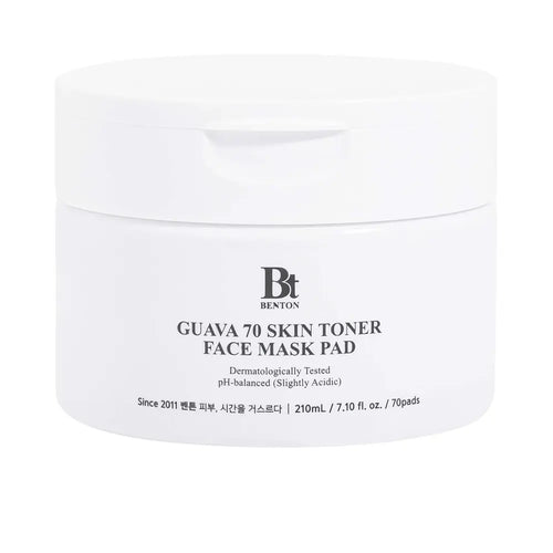 BENTON-GUAVA 70 SKIN TONER máscara facial pad 70 u-DrShampoo - Perfumaria e Cosmética