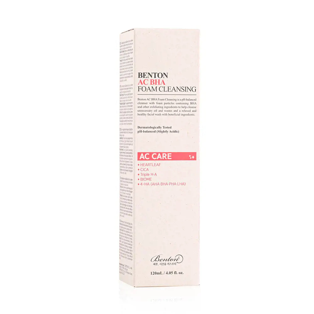 BENTON-Limpeza de espuma AC BHA-DrShampoo - Perfumaria e Cosmética
