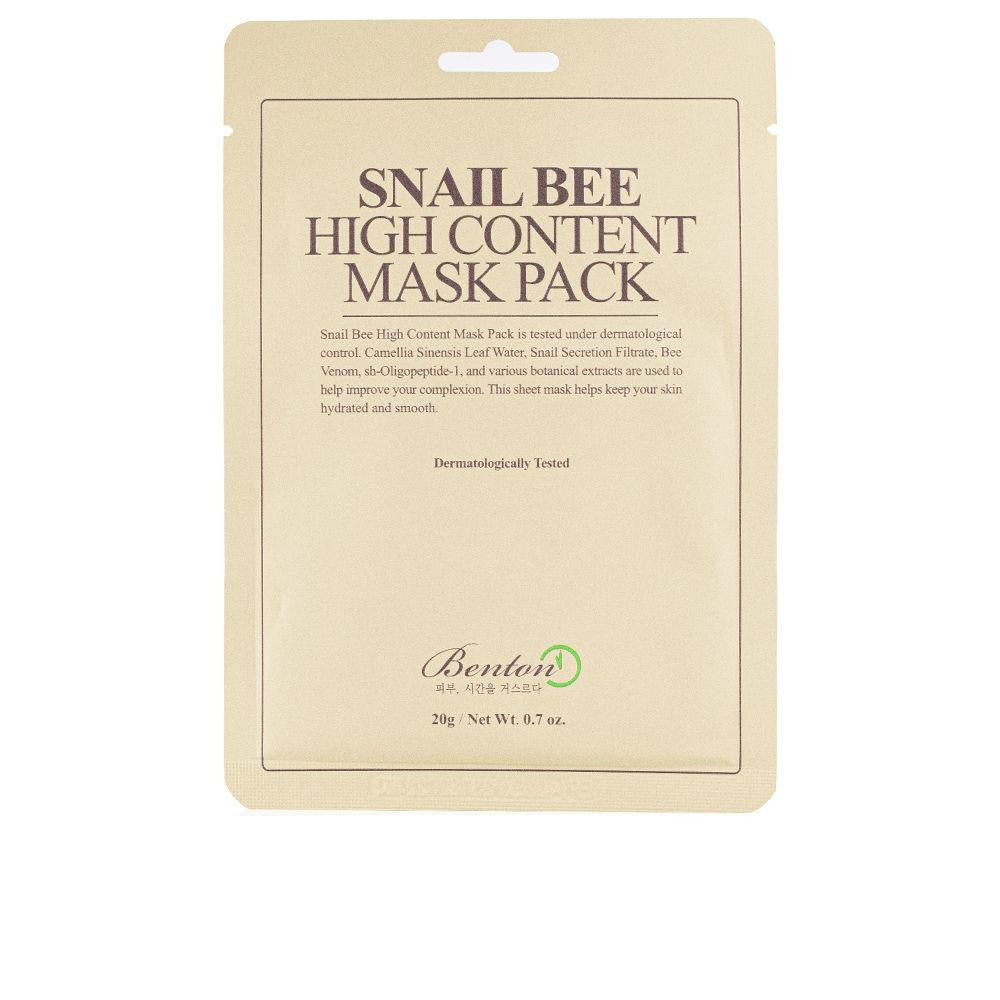 BENTON-SNAIL BEE HIGH CONTENT mask 20 ml-DrShampoo - Perfumaria e Cosmética