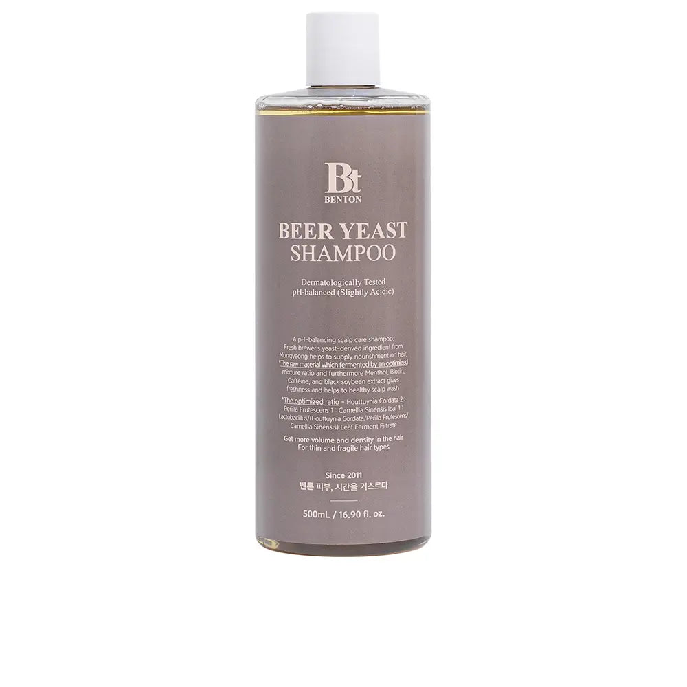 BENTON-Shampoo LEVEDURA DE CERVEJA 500 ml-DrShampoo - Perfumaria e Cosmética