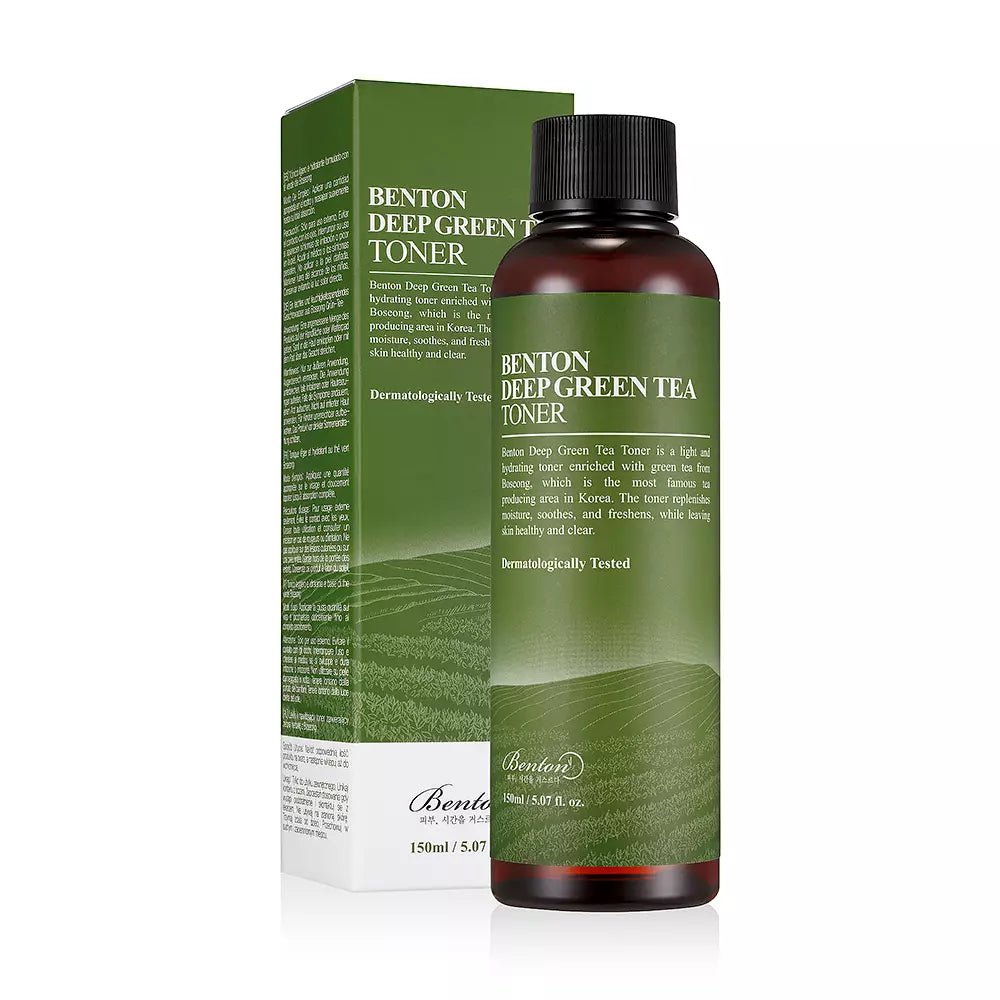 BENTON-Tônico DEEP GREEN TEA 150ml-DrShampoo - Perfumaria e Cosmética