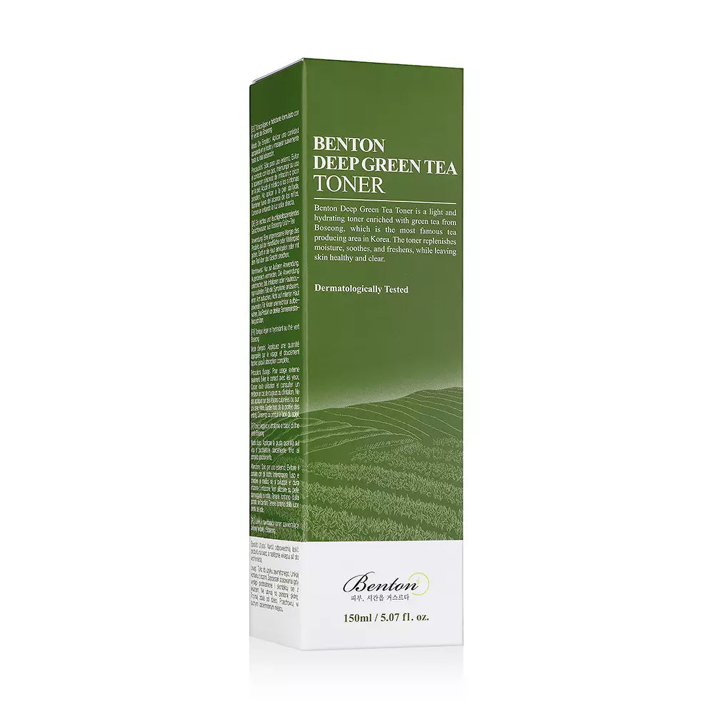 BENTON-Tônico DEEP GREEN TEA 150ml-DrShampoo - Perfumaria e Cosmética