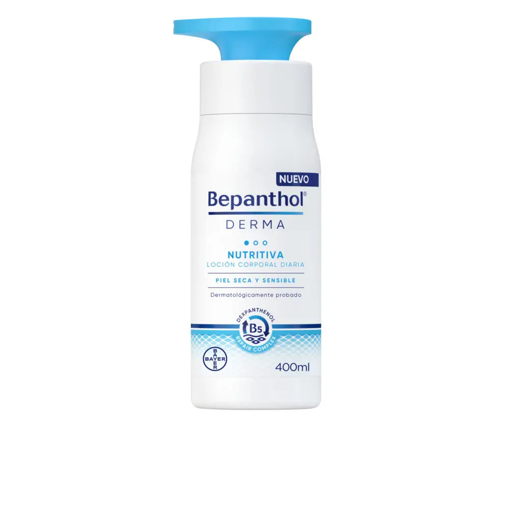 BEPANTHOL-BEPANTHOL DERMA loção corporal nutritiva diária 400 ml-DrShampoo - Perfumaria e Cosmética