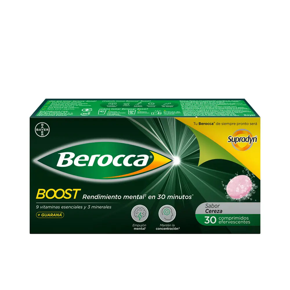 BEROCCA-BEROCCA BOOST comprimidos efervescentes 30 unidades-DrShampoo - Perfumaria e Cosmética