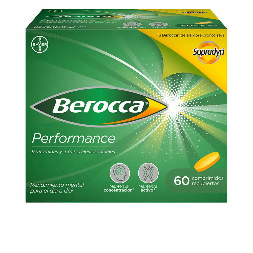BEROCCA-BEROCCA PERFORMANCE comprimidos 60 u.-DrShampoo - Perfumaria e Cosmética