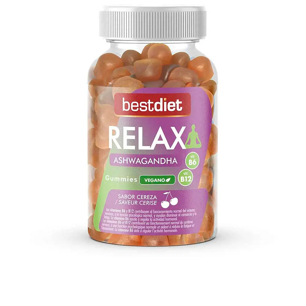 BEST DIET-Gomas RELAX ASWAGANDHA 60 u-DrShampoo - Perfumaria e Cosmética