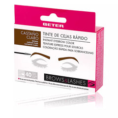 BETER-BROW INSTANT tinta para sobrancelha castanho claro rápido-DrShampoo - Perfumaria e Cosmética