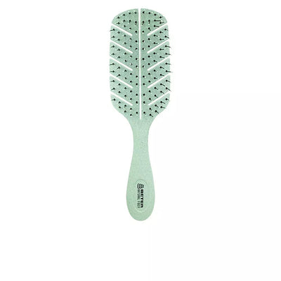 BETER-DETANGLING fibra natural Escova verde-DrShampoo - Perfumaria e Cosmética