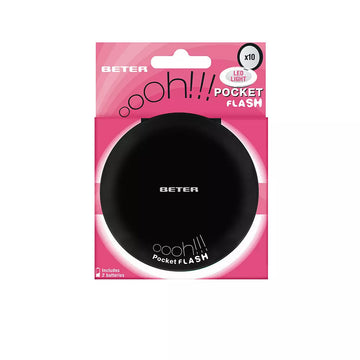 BETER-Flash de bolso MIRROR OHH com luz e ampliação x10 preto-DrShampoo - Perfumaria e Cosmética Main image